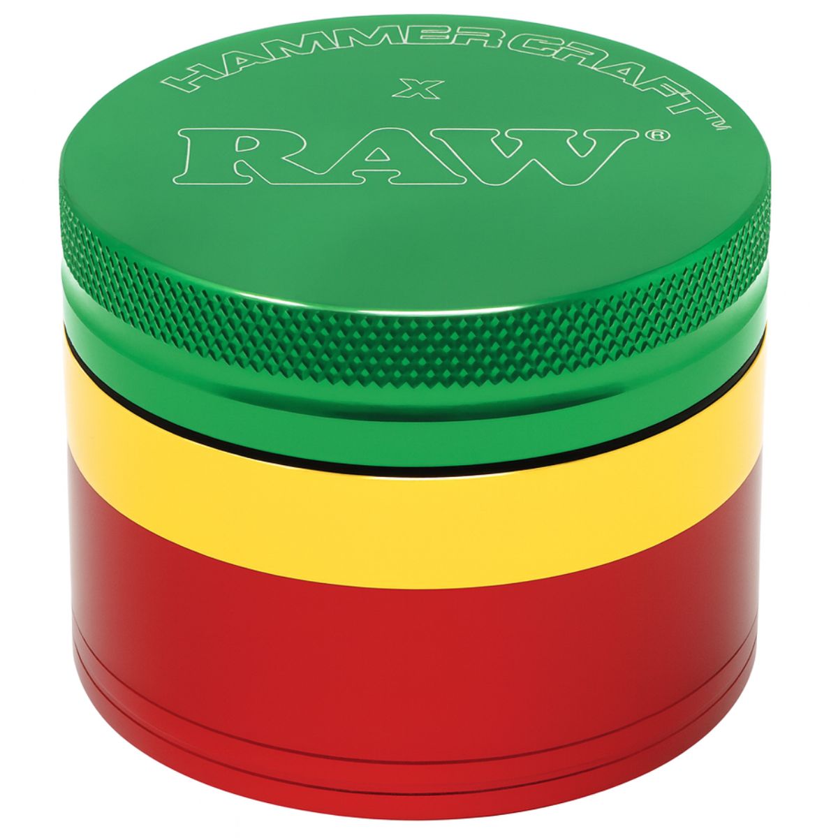 Grinder RAW Rasta Hammer Craft 60mm