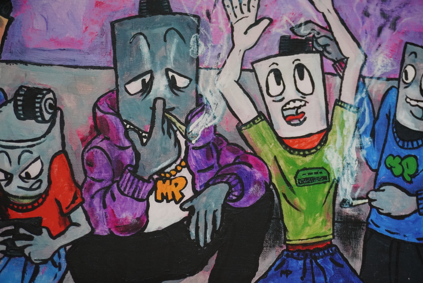 artwork "The Joint, Joins" -  Mirage Puff × Rodrigo Gouveia
