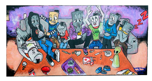 artwork "The Joint, Joins" -  Mirage Puff × Rodrigo Gouveia
