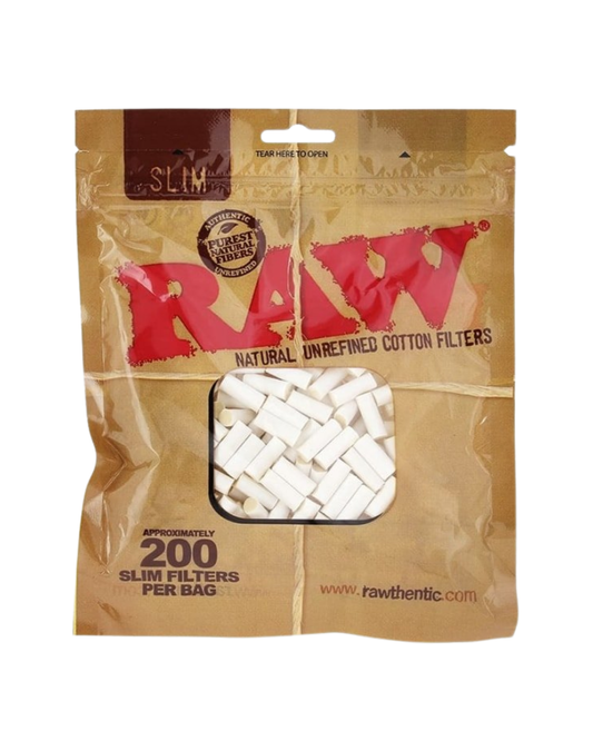 Filtros slim raw mirage puff 200 filtros filtros para tabaco de enrola 