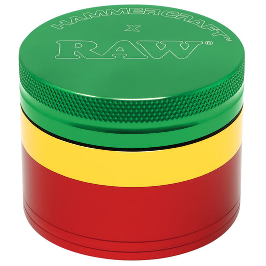 Grinder RAW Rasta Hammer Craft 60mm